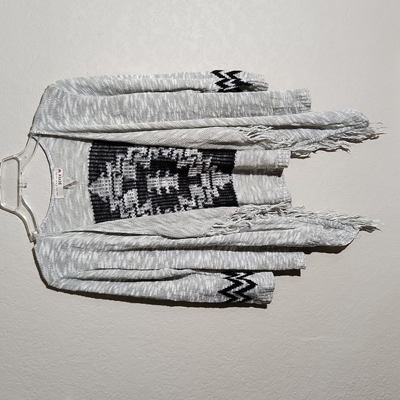 Im inlove with Derek Cardigan waterfall sweater open cardigan size M Aztec - Picture 2 of 5